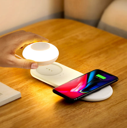 Smart USB LED natlampe med sensor