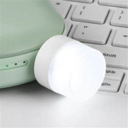 Bærbar mini USB LED natlampe