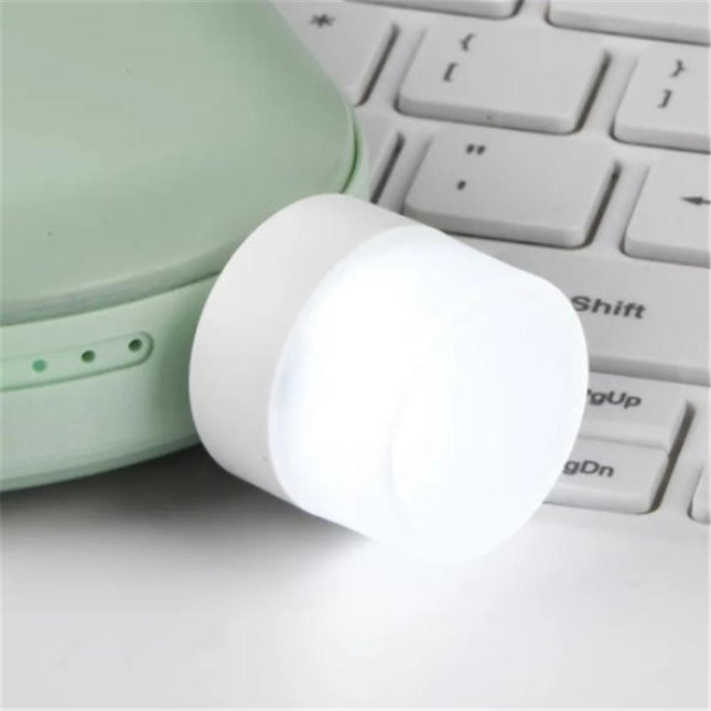 Bærbar mini USB LED natlampe