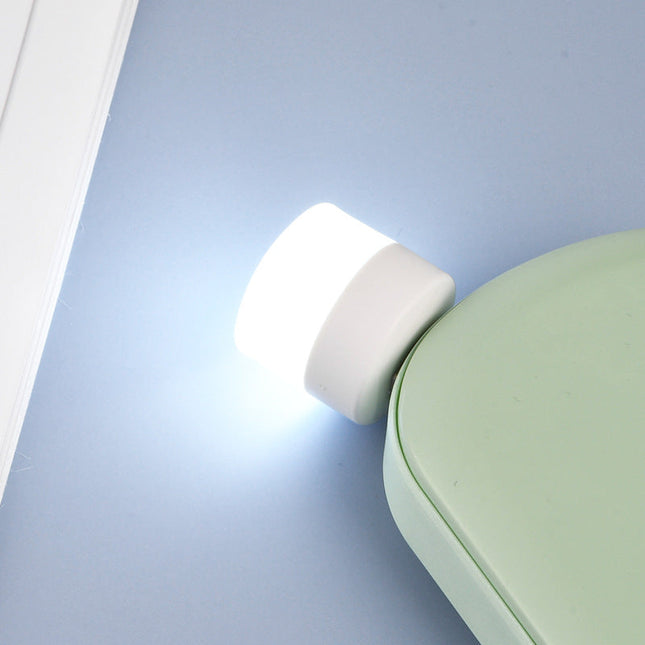 Bærbar mini USB LED natlampe