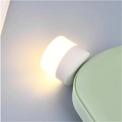 Bærbar mini USB LED natlampe