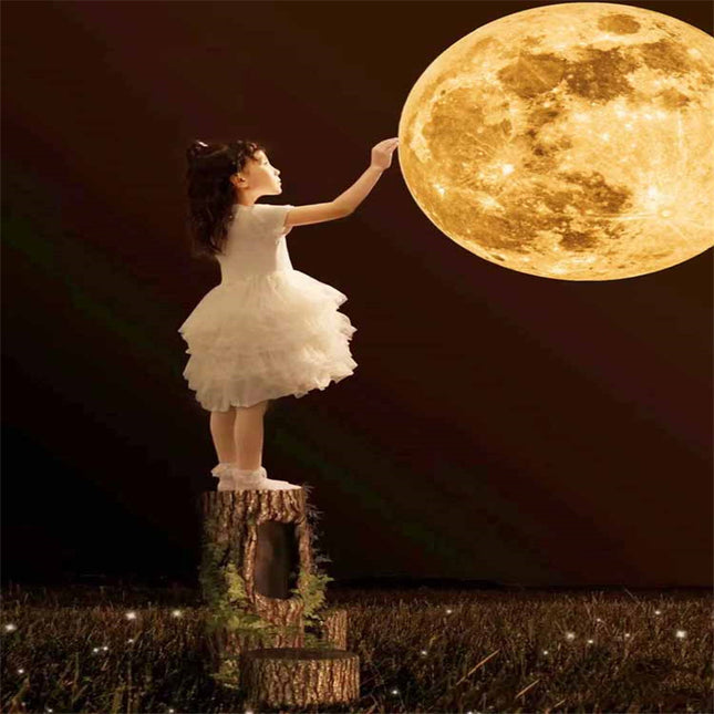 Måne projektor lampe til soveværelset