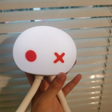 Sød vandmand natlampe i silikone