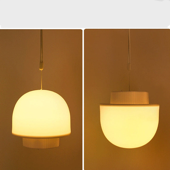 Moderne svampe bordlampe med fjernbetjening