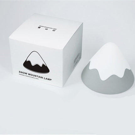 Bjerg natlampe i silikone med touch