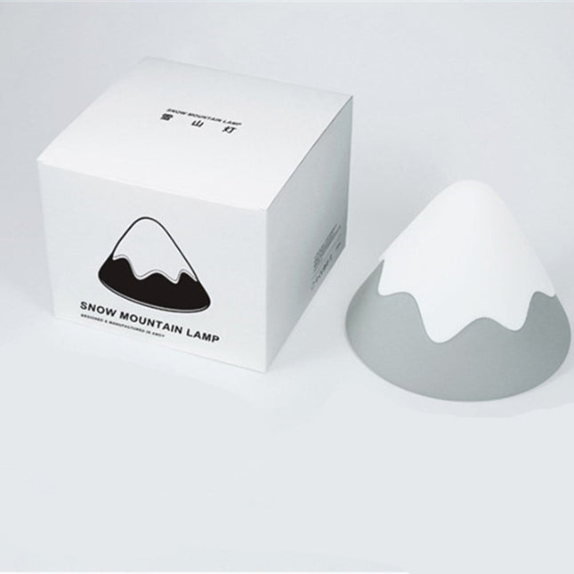 Bjerg natlampe i silikone med touch