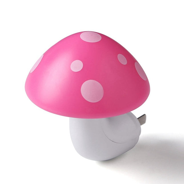 Svampe natlampe til stikkontakt med sensor