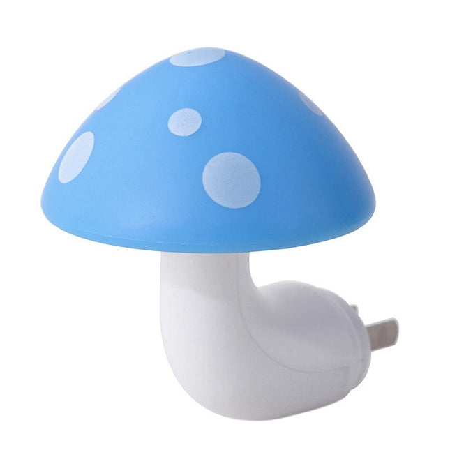 Svampe natlampe til stikkontakt med sensor