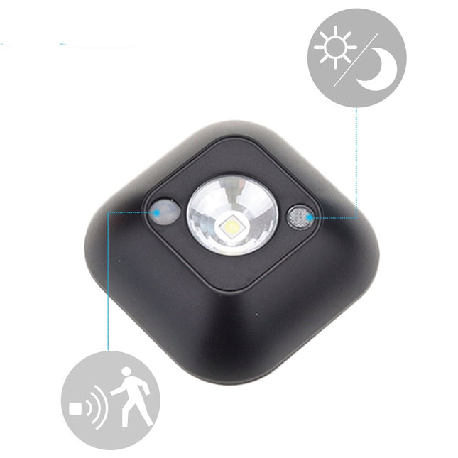 Trådløs LED væglampe med bevægelsessensor