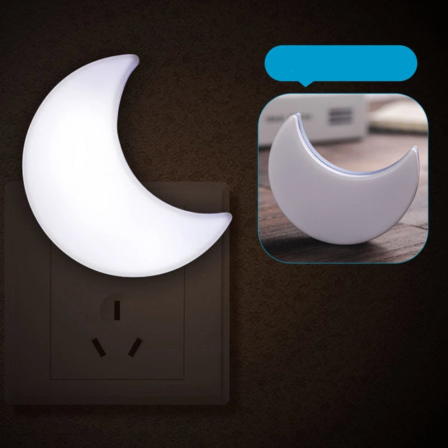 Måne natlampe til stikkontakt