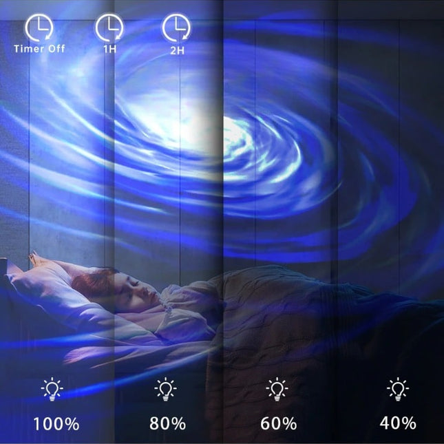 Galakse projektor med Bluetooth højttaler
