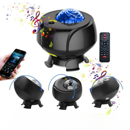 Galakse projektor med Bluetooth højttaler