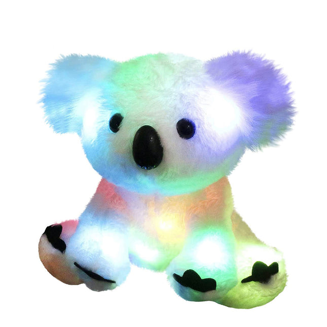 Musikalsk koala bamse med natlys