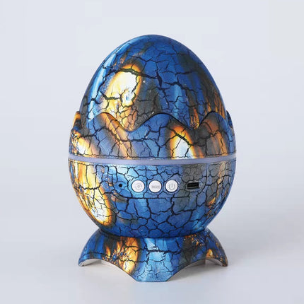 Stjerneprojektor natlampe formet som dinosauræg