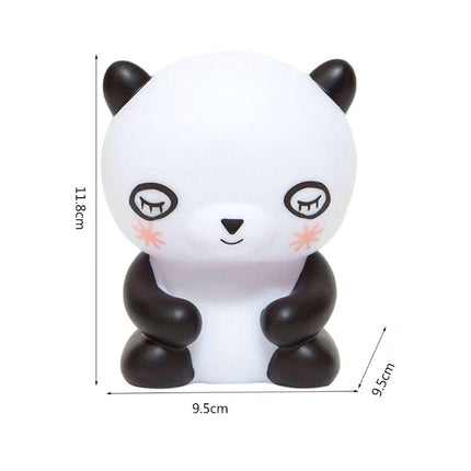 Sød bjørn silikone natlampe til baby