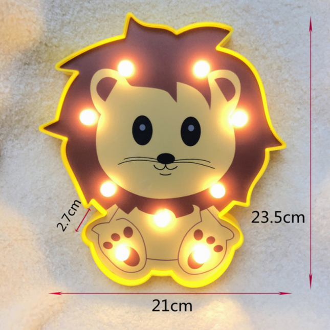 Løve væglampe til børneværelset