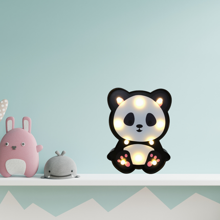Panda væglampe til børneværelset