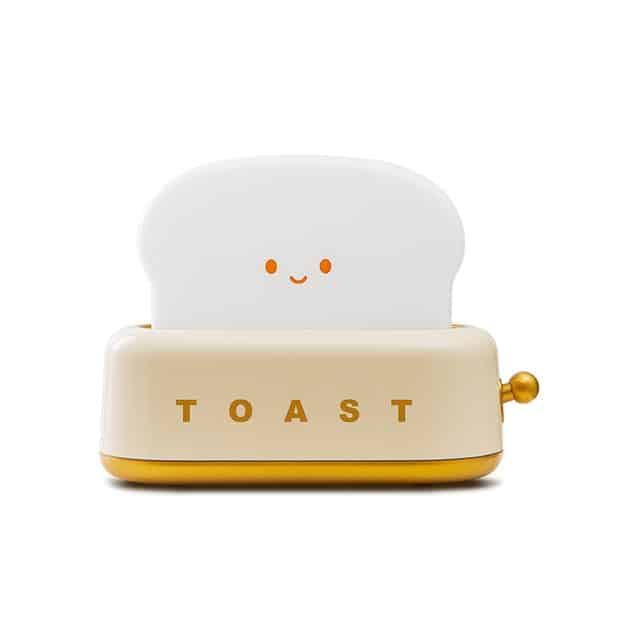 Sød brødrister natlampe med USB