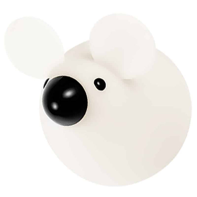 Genopladelig LED natlampe formet som mus