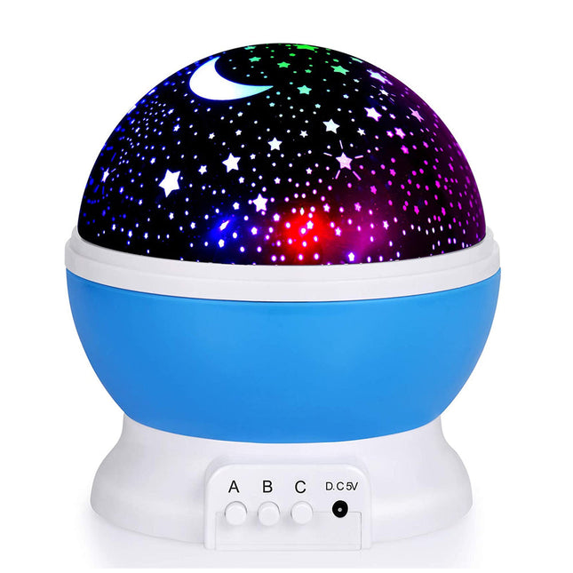 Roterende stjernehimmel projektor til børn