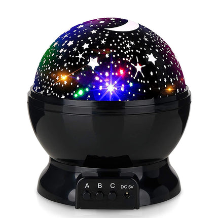 Roterende stjernehimmel projektor til børn