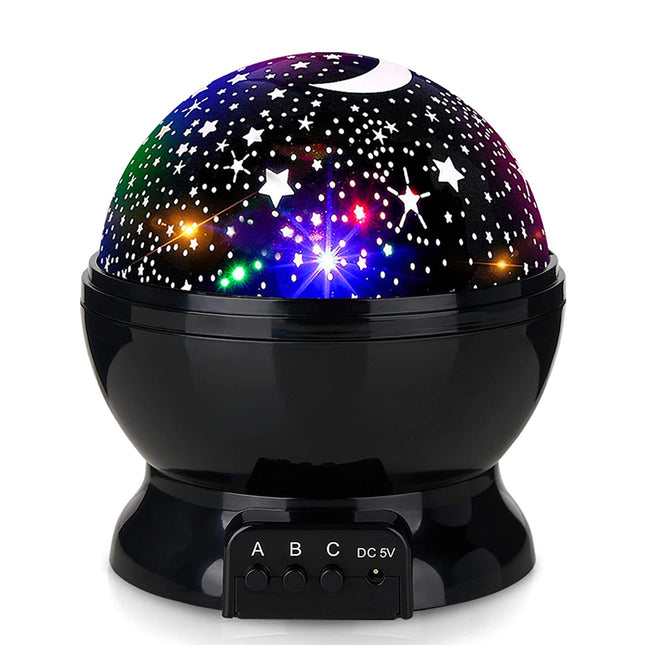 Roterende stjernehimmel projektor til børn