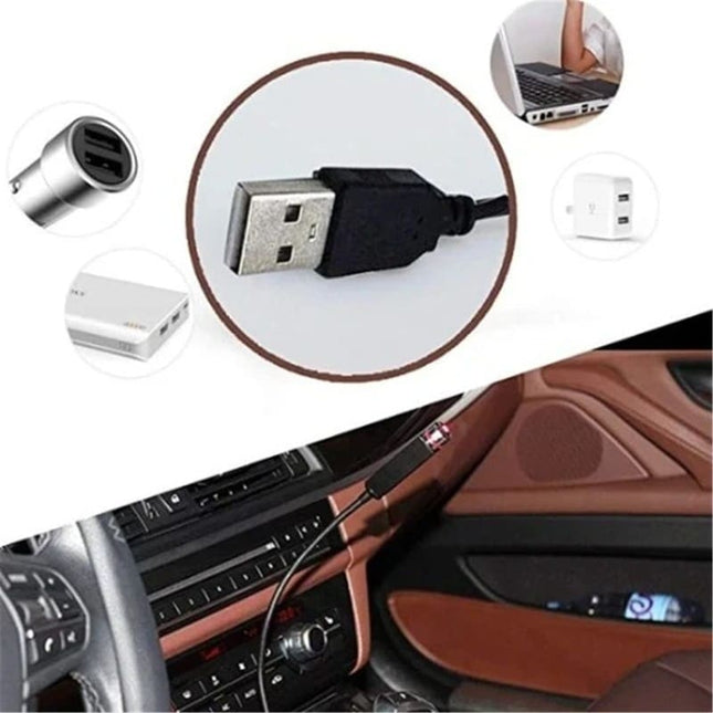 Mini stjerneprojektor lampe med USB