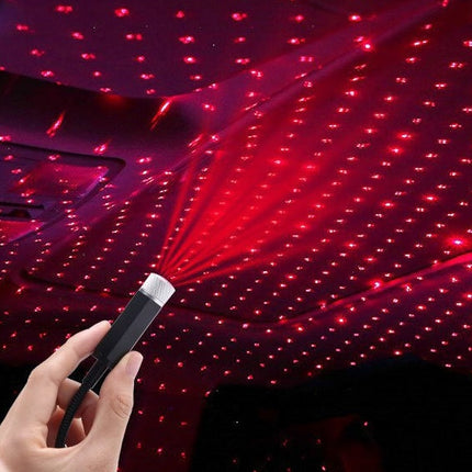 Mini stjerneprojektor lampe med USB