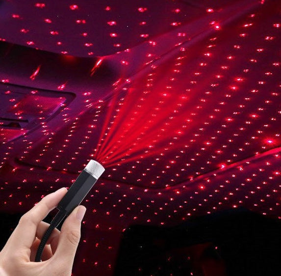 Mini stjerneprojektor lampe med USB