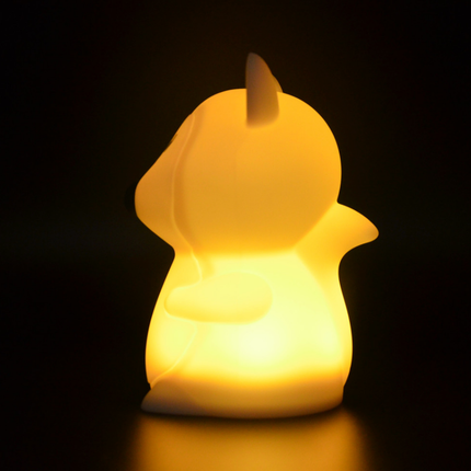 Ræv natlampe i silikone til baby