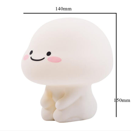 Touch natlampe i silikone til baby