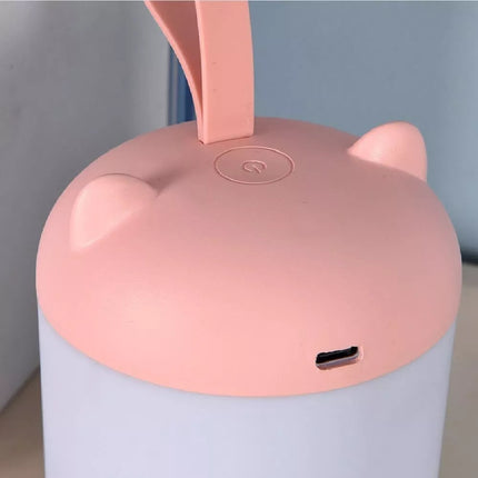 Bærbar genopladelig LED natlampe med touch