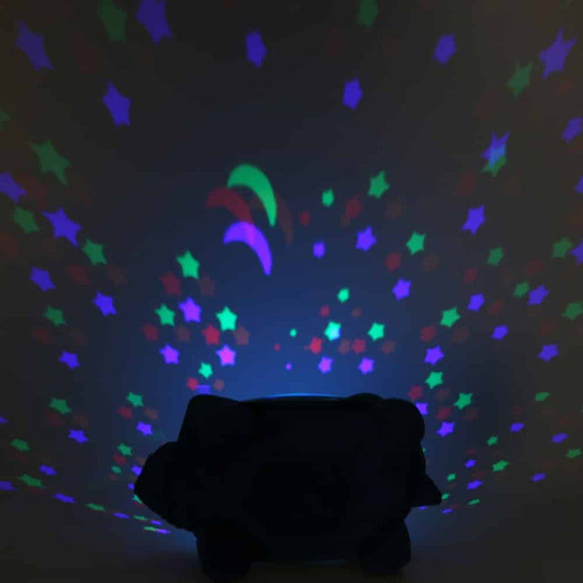 Skildpadde natlampe med stjerneprojektor