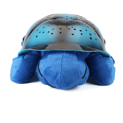 Skildpadde natlampe med stjerneprojektor